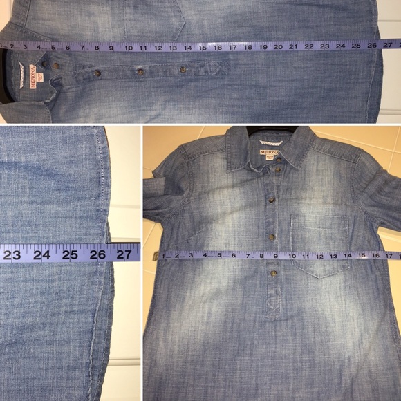 LOWEST PRICE!!☀️Merona brand denim tunic! - Picture 4 of 5